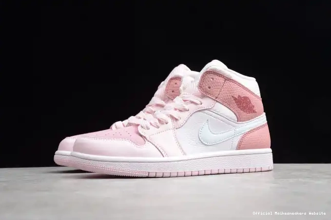 Official Maikesneakers Mid Digital CW5379-600 1 Jordan Pink Air 0405